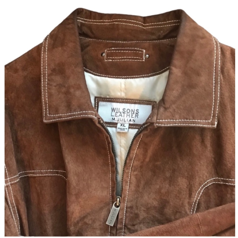 Wilson’s Contemporary Men’s Leather Jacket, XL